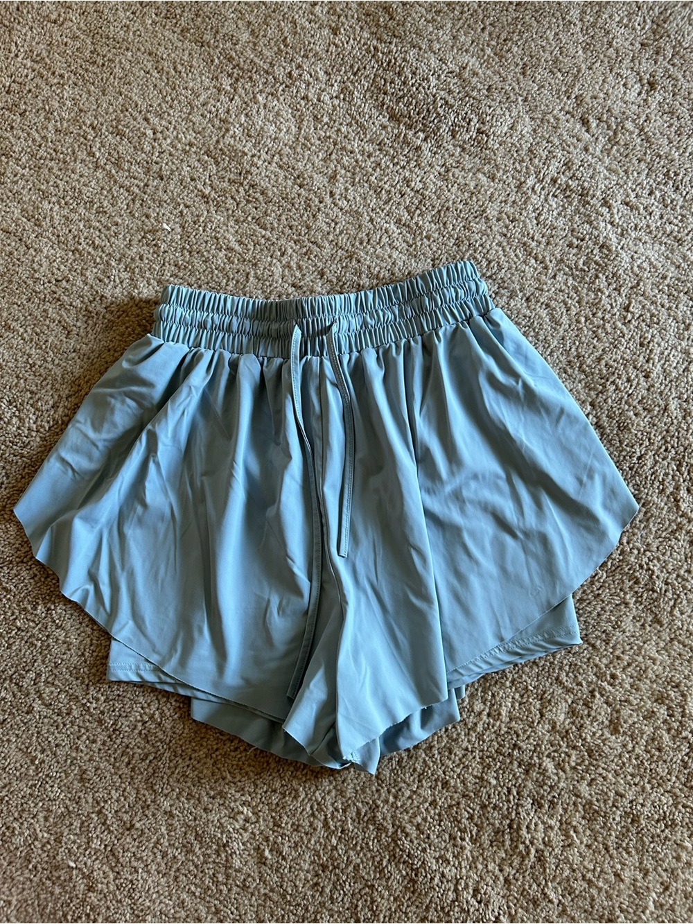 Dusty Blue Women’s Athletic Shorts